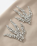 Elegant Rhinestone Hair Piece for Brides & Models — Pearls Glam Studio, view 1 of 4