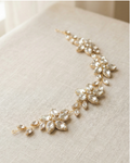 Canopy Bloom Rhinestone Crystal Hair Vine — Pearls Glam Studio, view 1 of 6