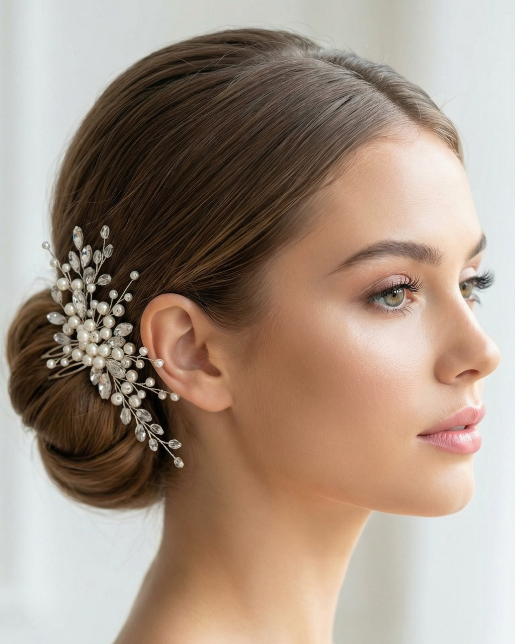 The Elara Ivory Pearl Hair Comb — Pearls Glam Studio, view 7 of 7