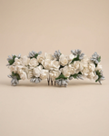 The Winter Garden Floral Hair Comb — Pearls Glam Studio, view 1 of 5