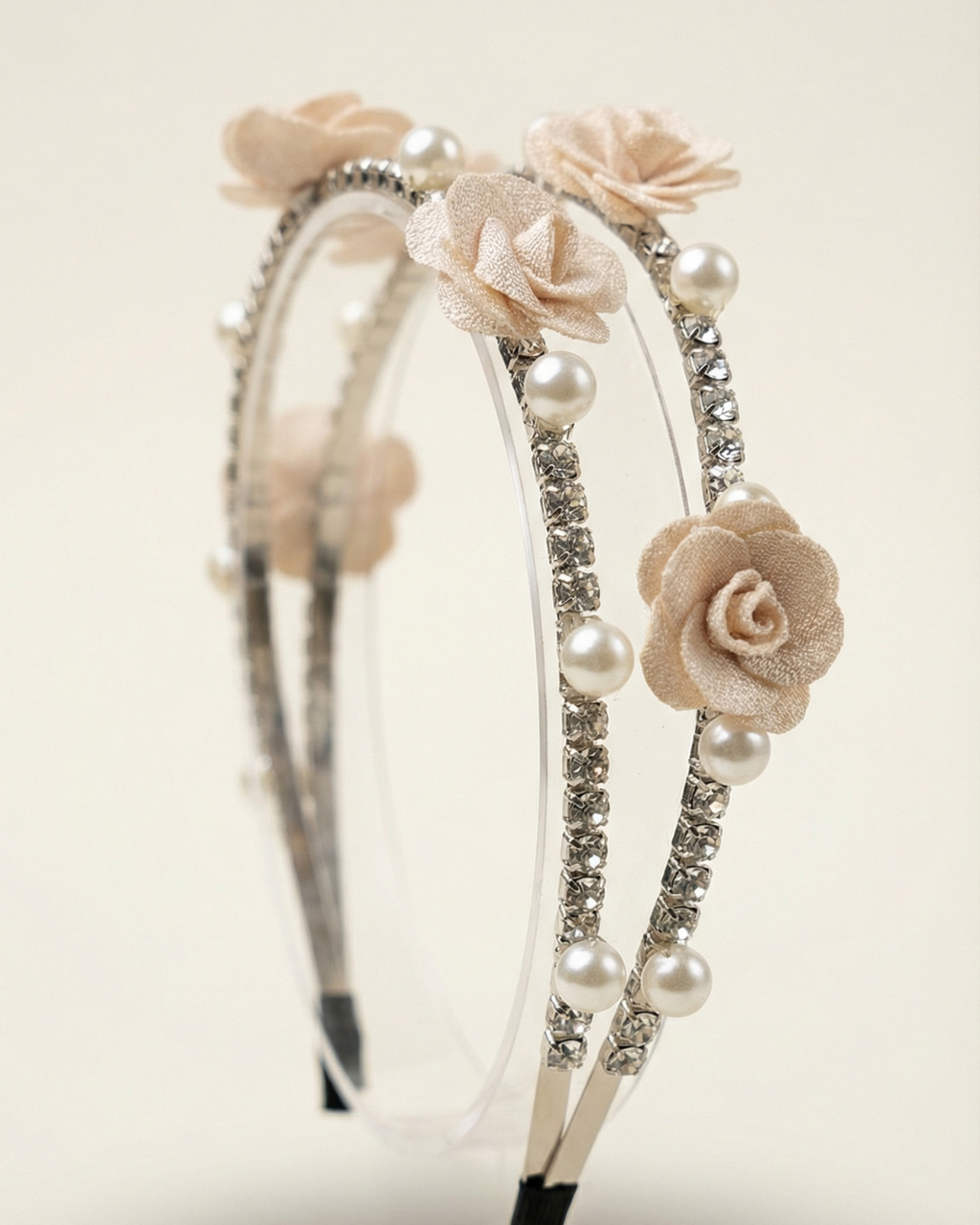 The Petal Pearl Double Band — Pearls Glam Studio, view 2 of 8