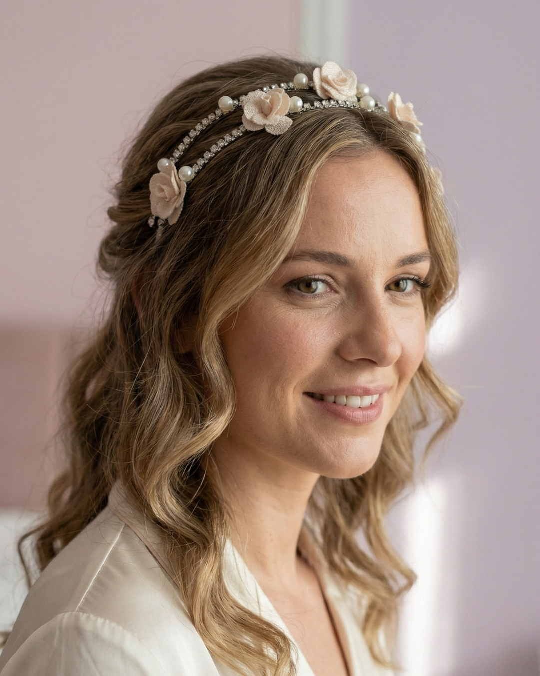 The Petal Pearl Double Band — Pearls Glam Studio, view 4 of 8