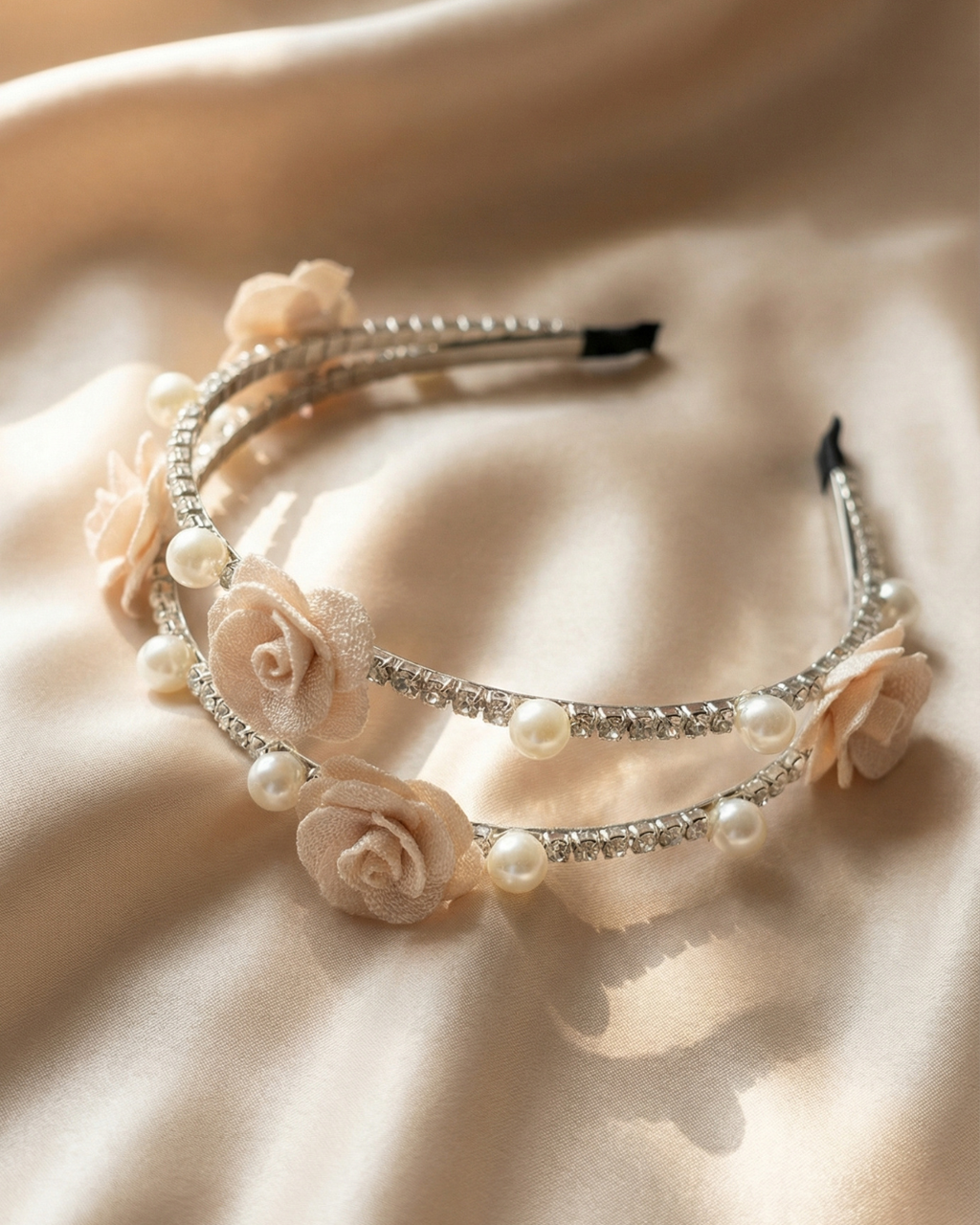 The Petal Pearl Double Band — Pearls Glam Studio, view 5 of 8