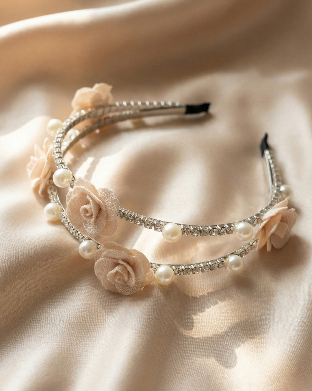 The Petal Pearl Double Band — Pearls Glam Studio, view 5 of 8