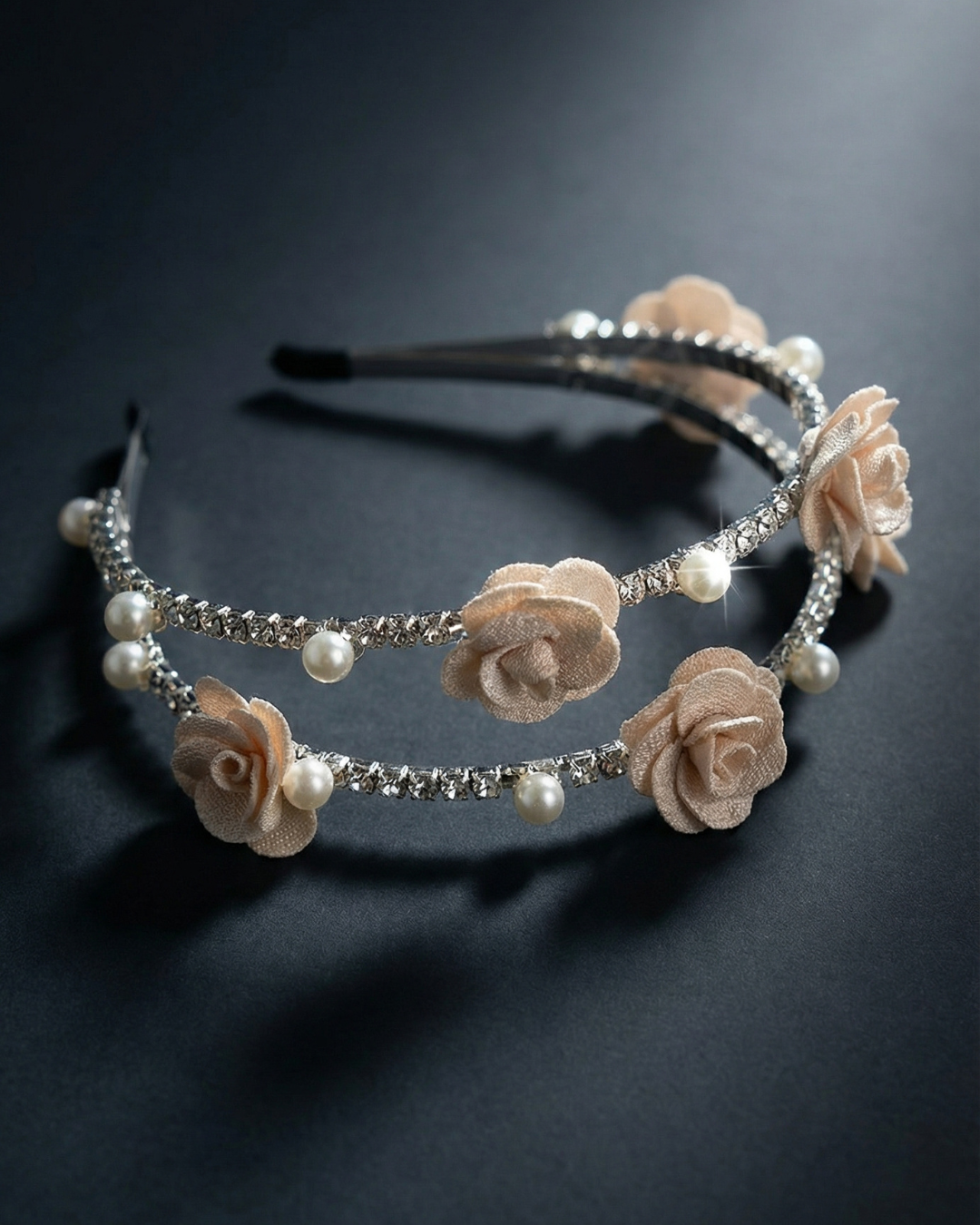 The Petal Pearl Double Band — Pearls Glam Studio, view 6 of 8