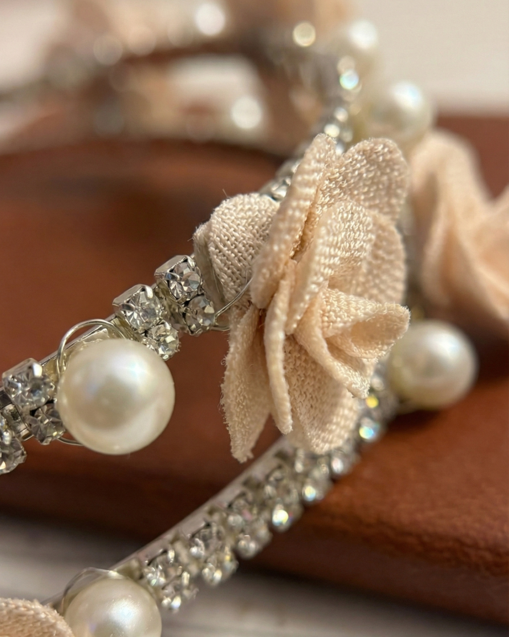 The Petal Pearl Double Band — Pearls Glam Studio, view 7 of 8