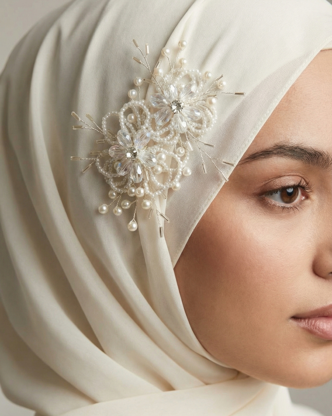 The Pearl Grace Side Piece — Pearls Glam Studio, view 4 of 5