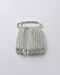 Silver Crystal Hijab Pins – Pack of 12 — Pearls Glam Studio, view 1 of 5