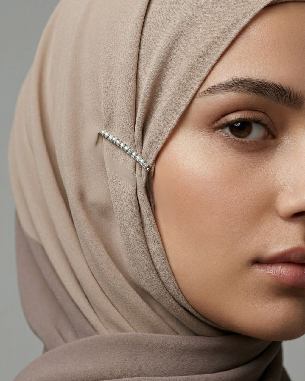 Silver Crystal Hijab Pins – Pack of 12 — Pearls Glam Studio, view 5 of 5