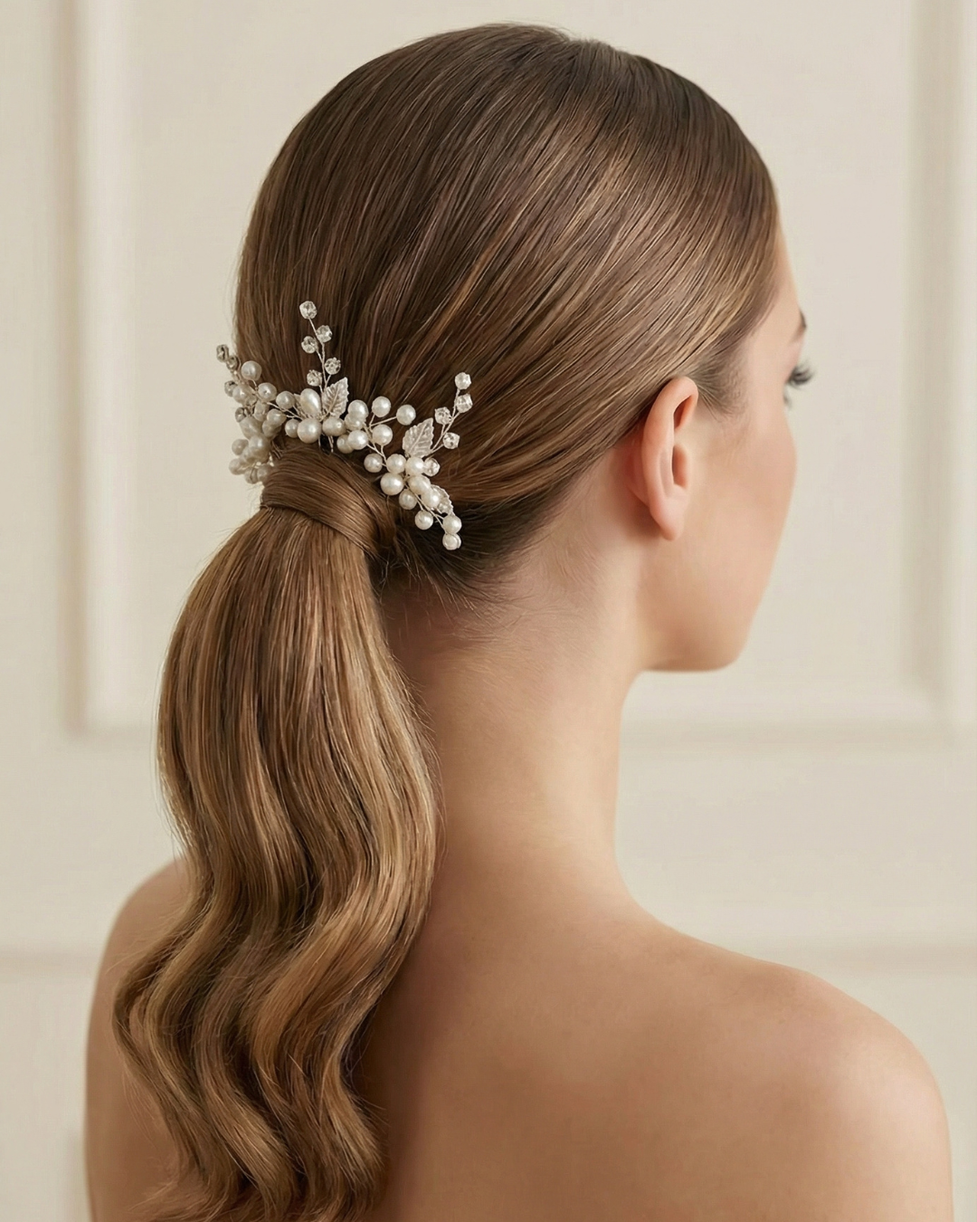 Pearl Hair Pins – 3 Piece Set — Pearls Glam Studio, view 3 of 11