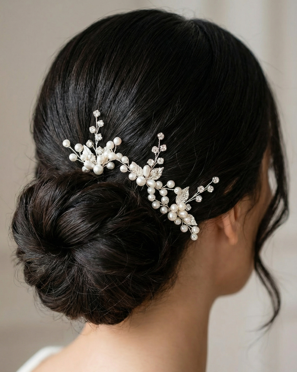 Pearl Hair Pins – 3 Piece Set — Pearls Glam Studio, view 6 of 11